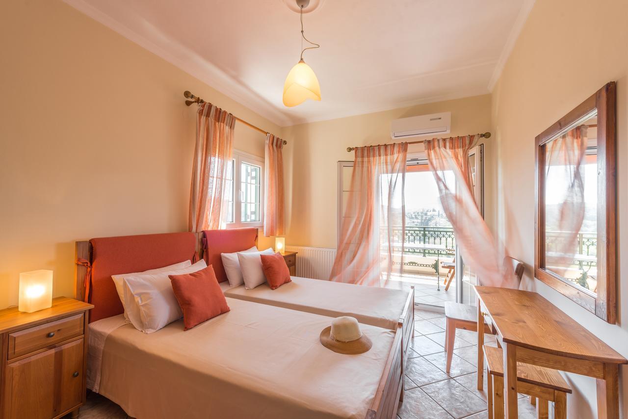 Corfu Villa Kokkini With Swimming Pool Kokkinion Exterior foto