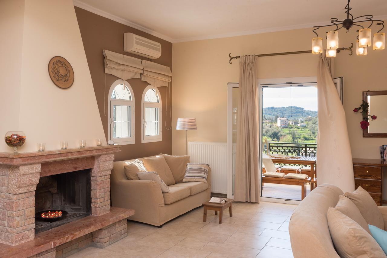 Corfu Villa Kokkini With Swimming Pool Kokkinion Exterior foto