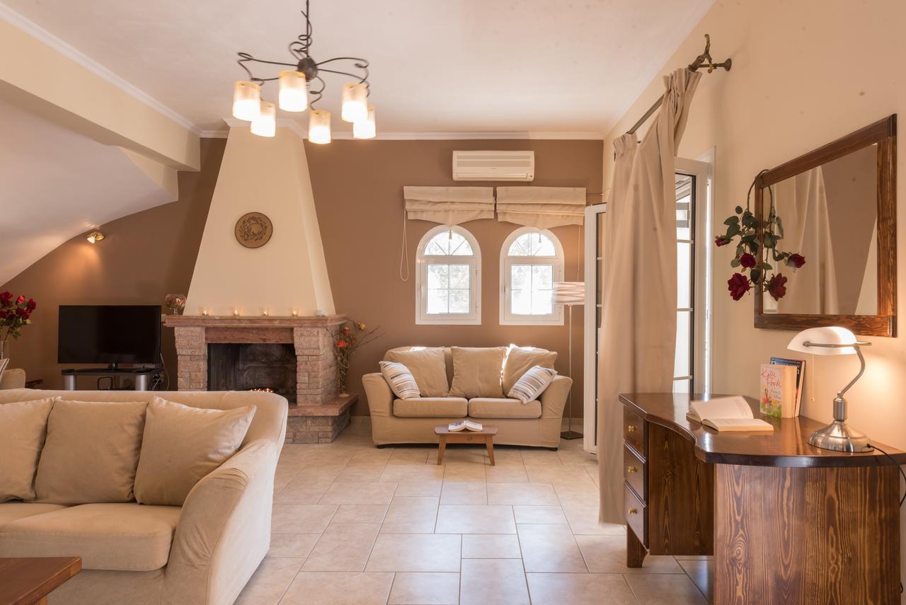 Corfu Villa Kokkini With Swimming Pool Kokkinion Exterior foto