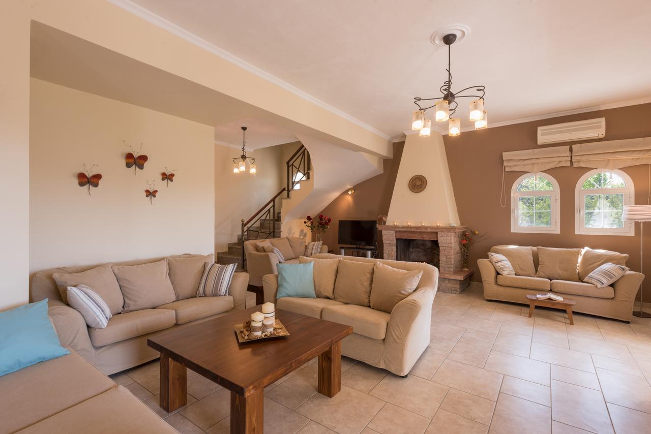 Corfu Villa Kokkini With Swimming Pool Kokkinion Exterior foto